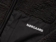 Mads Nørgaard Jeffo fleecejakke sort